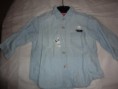 Chemise en jean 12m 2€