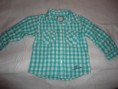 Chemise verte à carreaux 2ans 2€